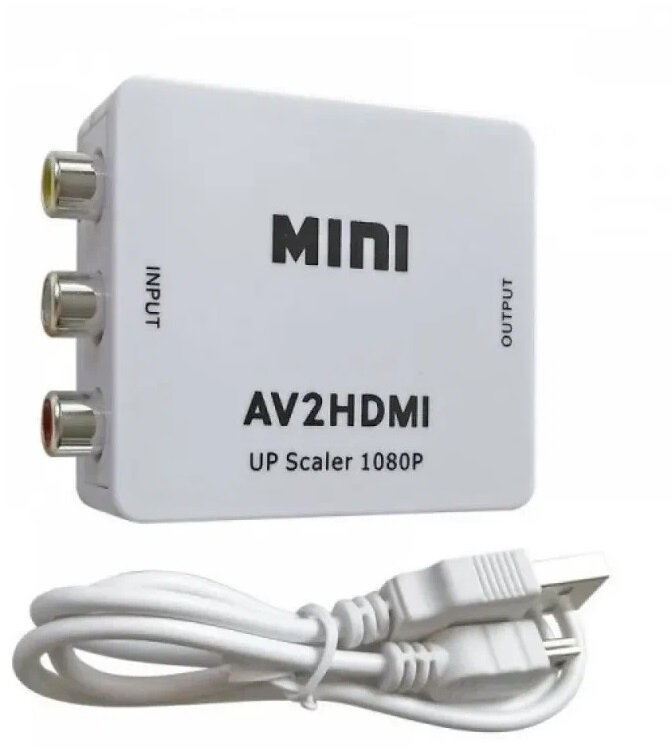Видеоконвертор AV на HDMI