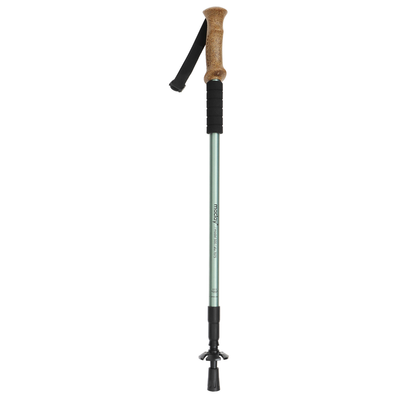 Палка треккинговая maclay Alu 500, телескопическая, 1 шт. 1шт.