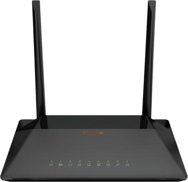 Маршрутизатор D-link DSL-224/R1A VDSL2/ADSL2+ Annex A Wireless N300 Router RJ-11 DSL port 4*10/100Base-TX LAN ports 802.11b/g/n compatible 802.11n