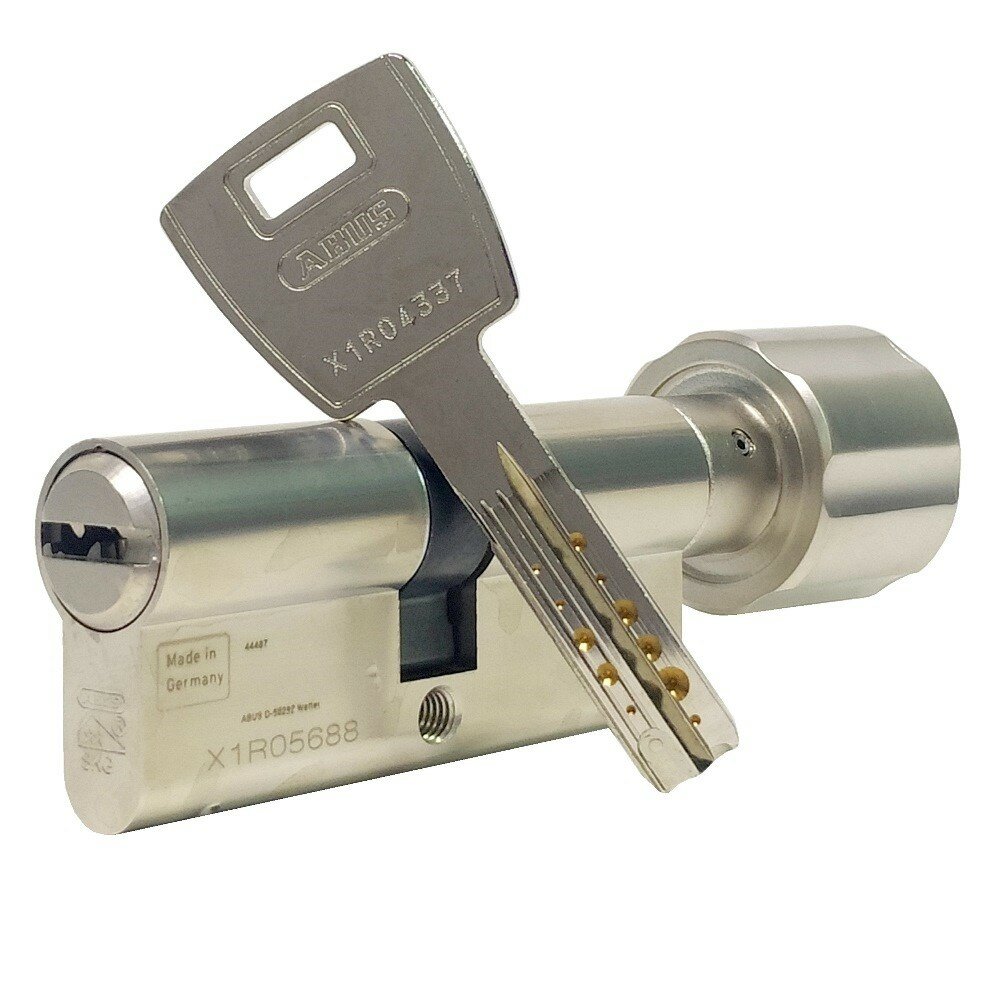 ABUS Цилиндровый механизм ABUS X12R 430 (70)40/30 ключ/вертушка никель