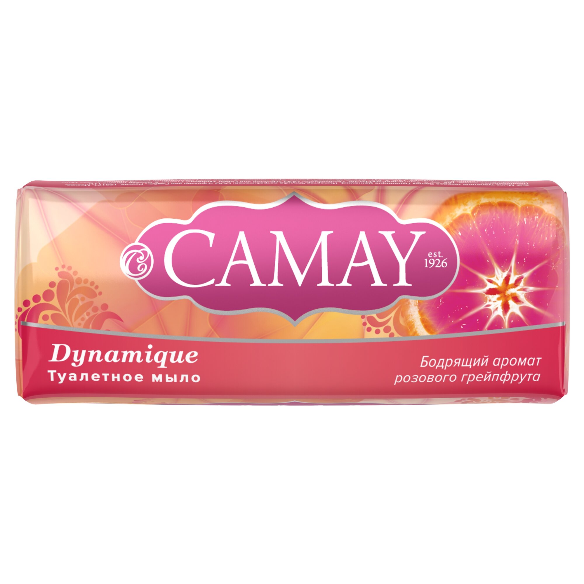 Camay Мыло туалетное Camay Dynamique Grapefruit 85 гр