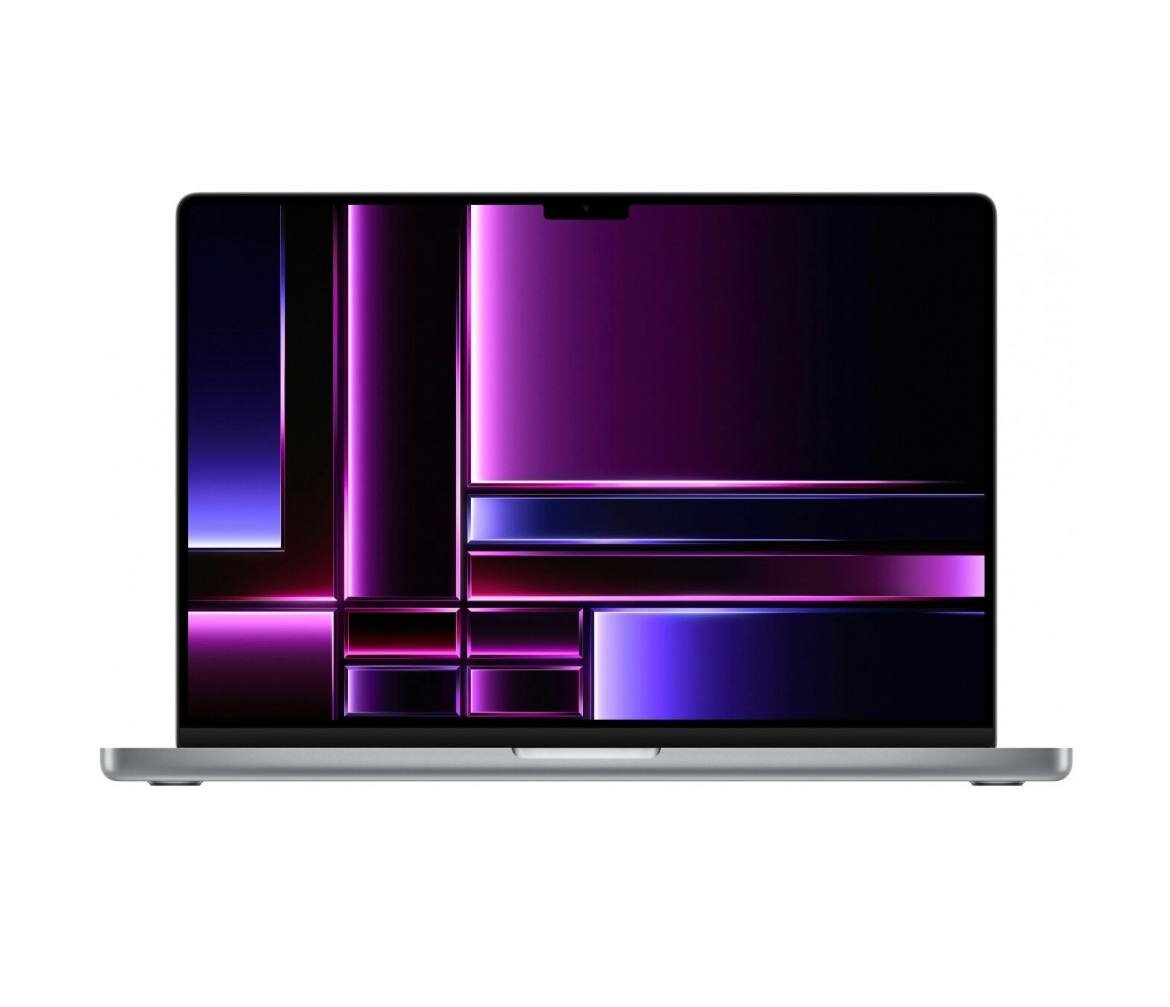 14.2" Ноутбук Apple MacBook Pro 14 2023 3024×1964, Apple M2 Pro, RAM 32 ГБ, SSD 512 ГБ, Apple graphics 16-core, 10 CPU, macOS, RU, Z17G002SX, Космический серый - русская раскладка клавиатуры (заводское исполнение)