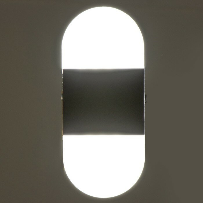 Бра Лайн LED 6Вт 6000К черный 6х14 см - фотография № 5