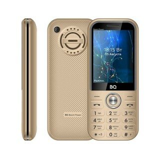 Телефон BQ 2826 Boom Power Gold