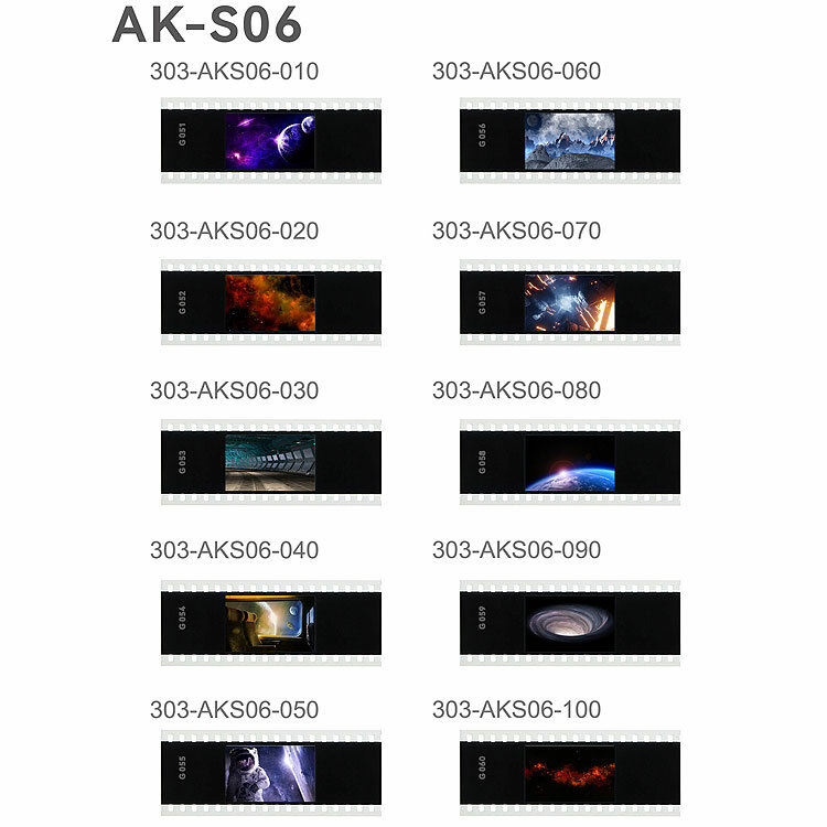 Набор слайдов Godox AK-S06 для насадки Godox AK-R21