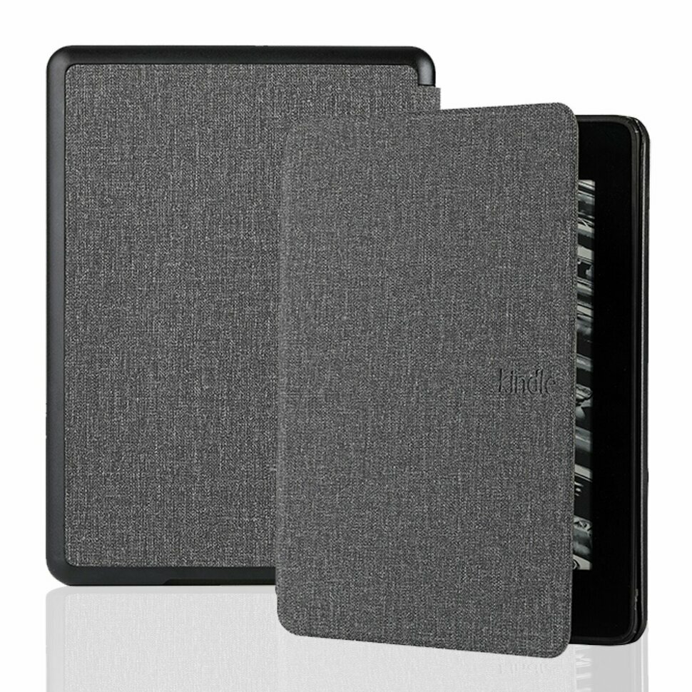 Тканевый чехол для Amazon Kindle Paperwhite 2021 11th Generation 68 дюйма (серый)