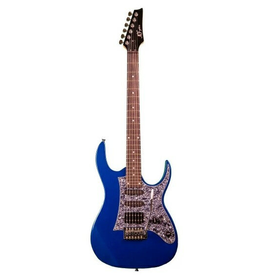 NF Guitars GR-22 (L-G3) MBL электрогитара, Superstrat HSS, цвет синий