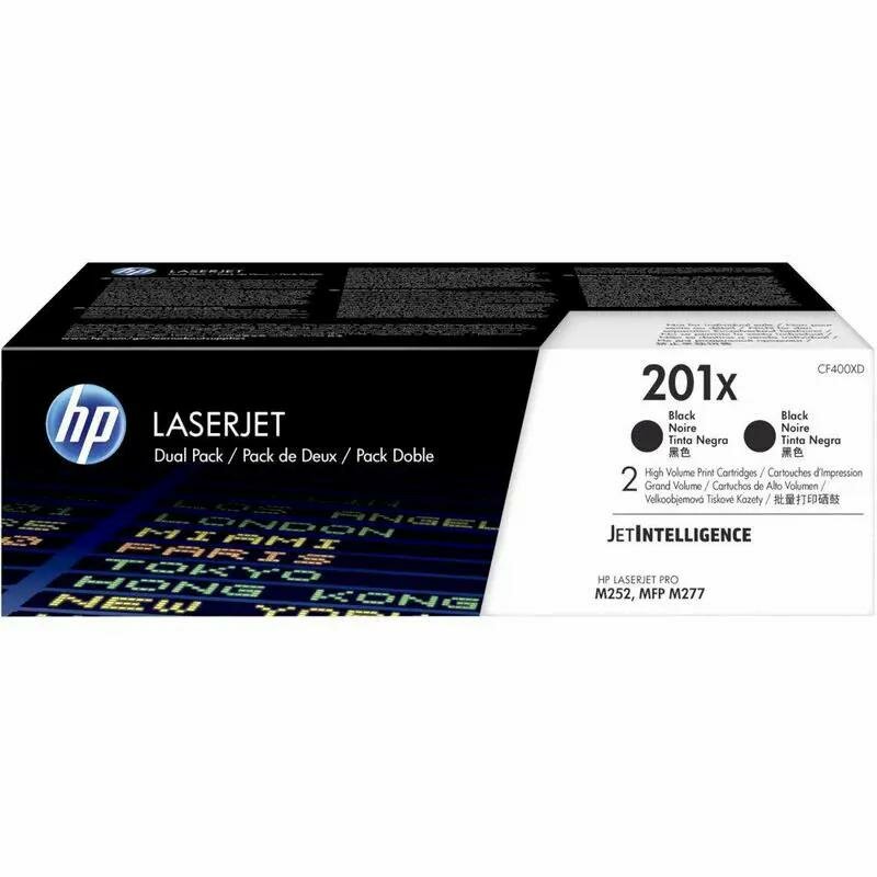 Картридж лазерный HP 201X CF400XD черный