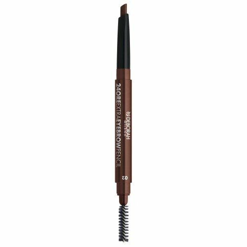 Deborah Milano Карандаш-стайлер для бровей стойкий 24ORE EXTRA EYEBROW PENCIL тон 02 средний 0.22 г.