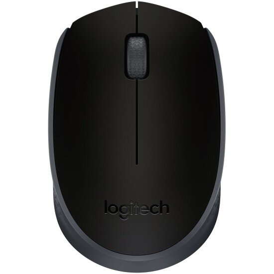 910-004424 Logitech Wireless Mouse M171, Black