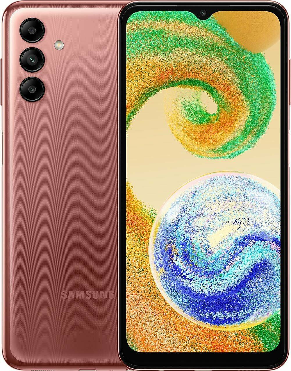 Смартфон Samsung Galaxy A04s SM-A047F 64ГБ, медный (sm-a047fzcgmeb)