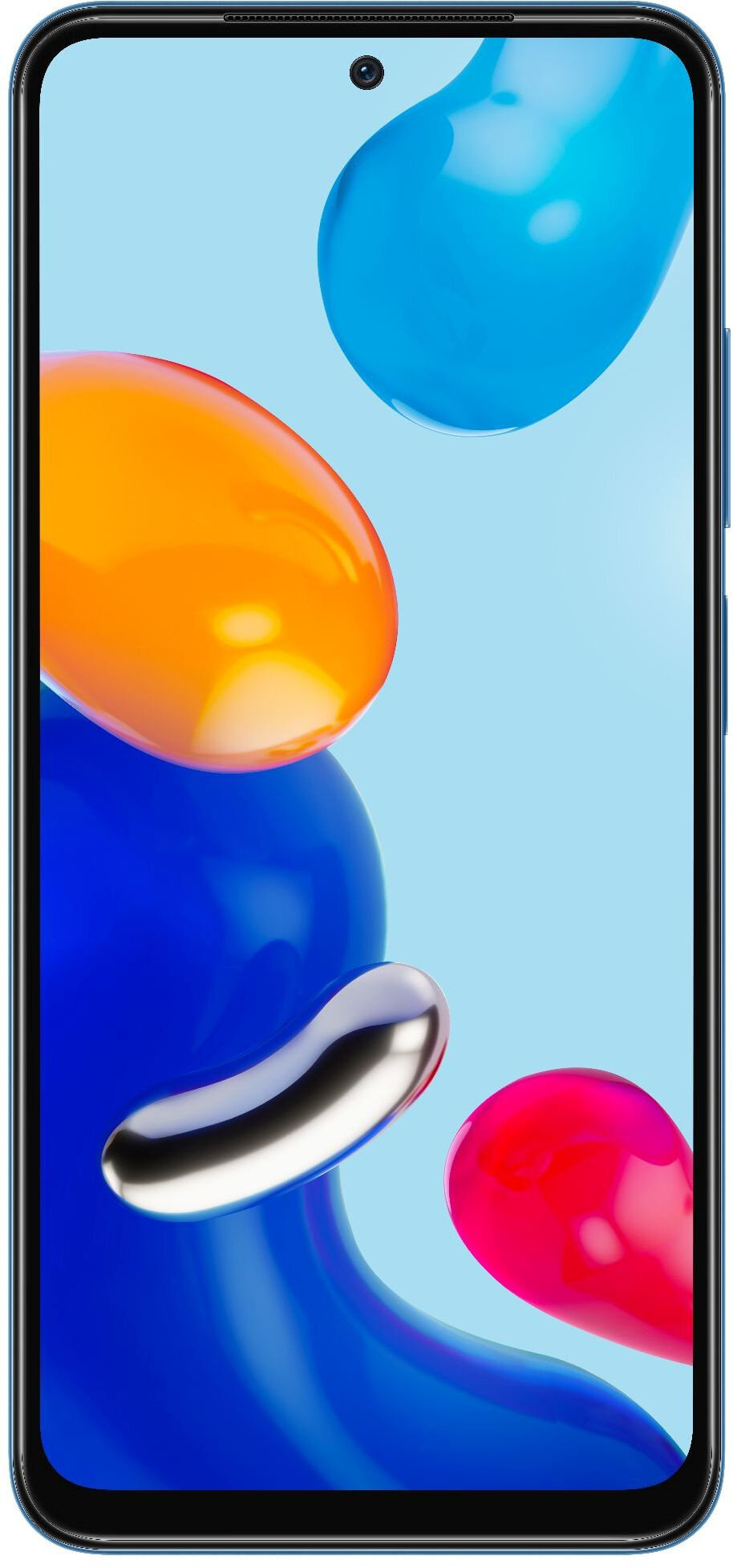 Смартфон Xiaomi Redmi Note 11 128Gb 4Gb синий моноблок 3G 4G 2Sim 6.43" 1080x2400 Android 11 50Mpix 802.11 a/b/g/n/ac NFC GPS GSM900/1800 GSM1900 TouchSc A-GPS microSD max1024Gb