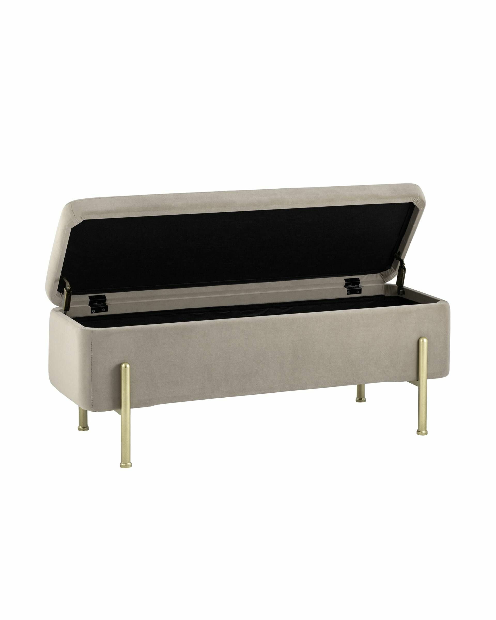 Банкетка STOOL GROUP Болейн, ШxГxВ: 110x42x42 см, синий Hoff - фото №2