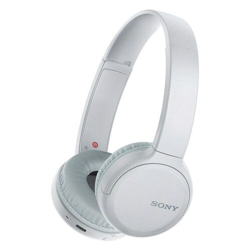 Гарнитура Sony WH-CH510, накладные, белый [sonywhch510wh]