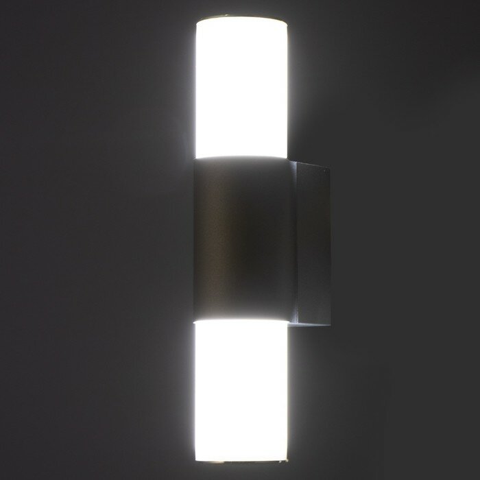 Подсветка для картин и зеркал BayerLux Светильник подсветка для картины Аурис LED 12Вт 4000К серебро 25х9 см - фотография № 3