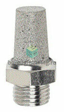 фото AAS-06G EMC - Пневмоглушитель G1/8, компактный, нержавеющий