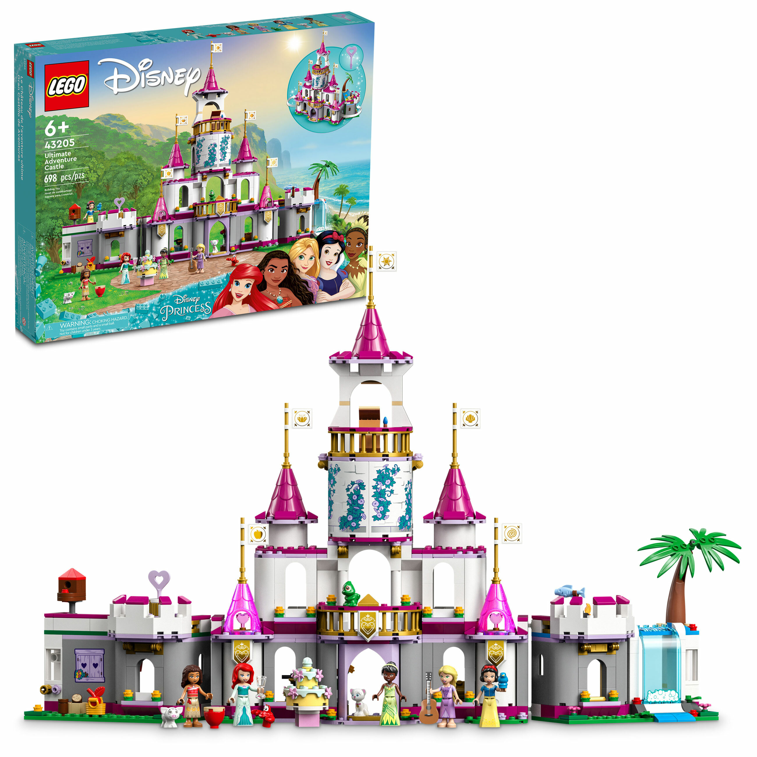 Конструктор LEGO Окончательный замок приключений Disney (43205)