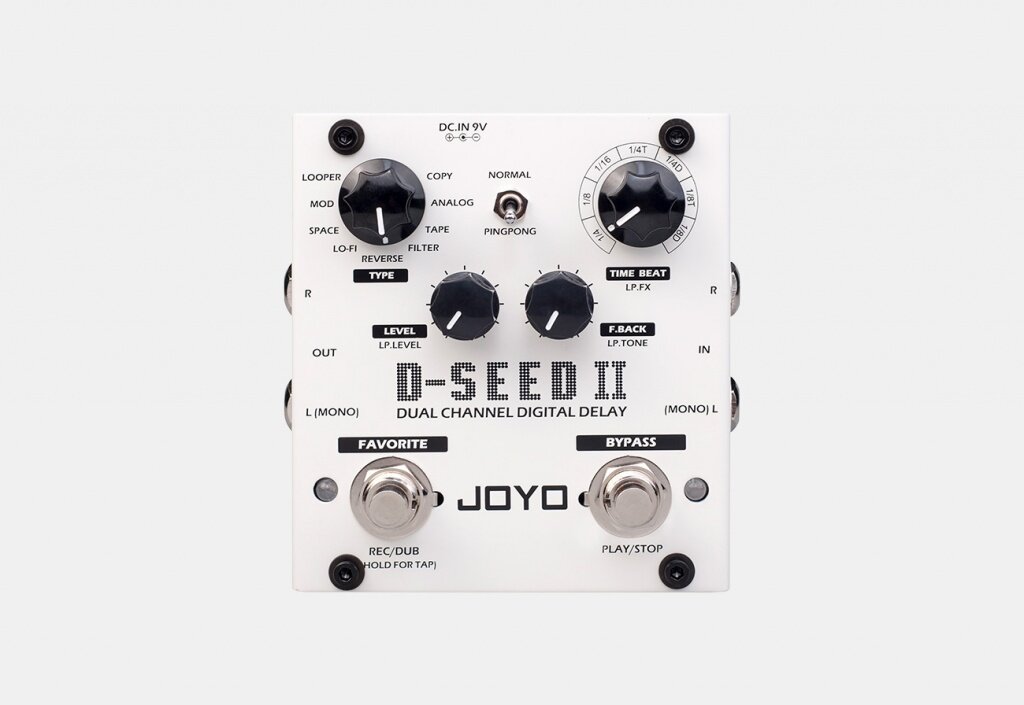 Педаль эффектов Joyo DSEED-II Stereo Delay