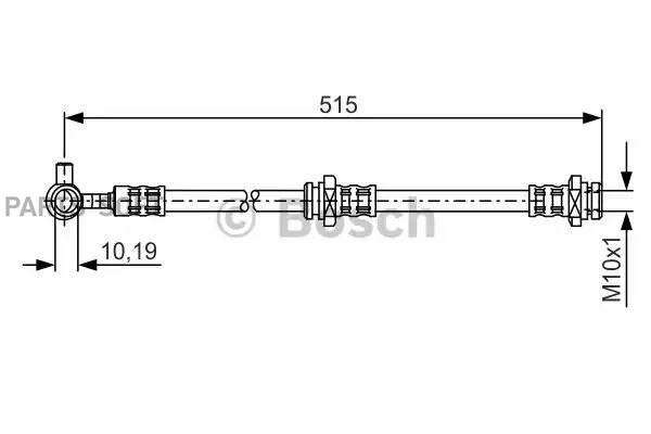 BOSCH 1987476378 Шанг тормозной NISSAN X-Trail (01-) перний евый BOSCH