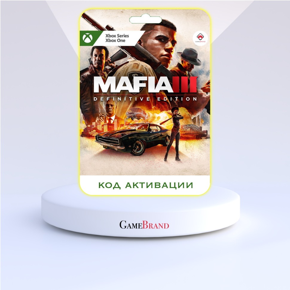 Xbox Игра Mafia III Definitive Edition Xbox (Цифровая версия регион активации - Турция)