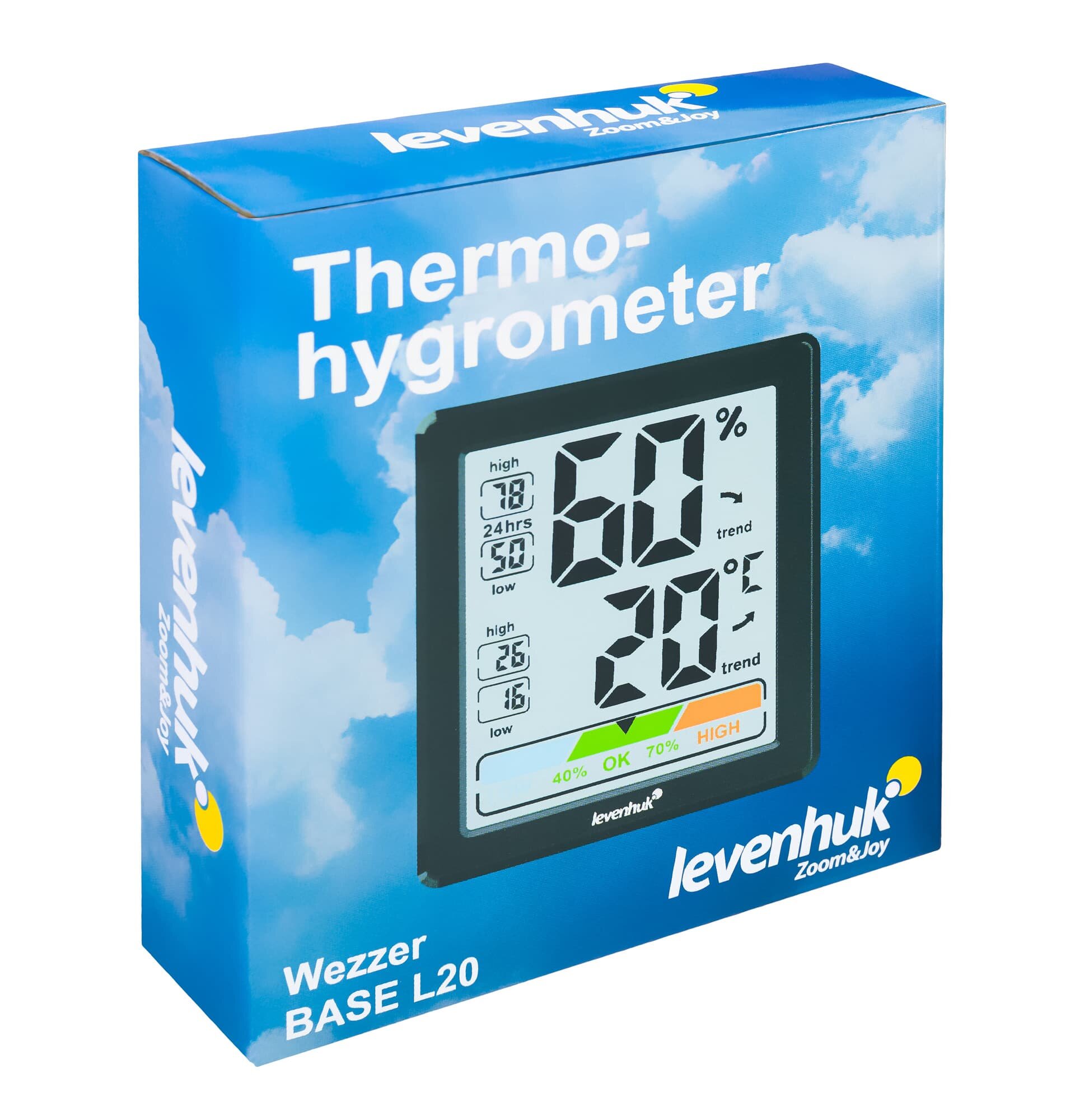 Термогигрометр Levenhuk Wezzer BASE L20 - фотография № 7
