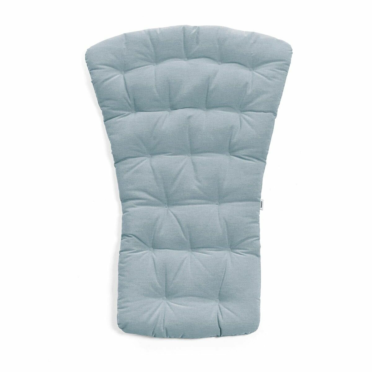 Кресло-качалка пластиковое с подушкой ReeHouse Folio Табак, Голубой - фотография № 3