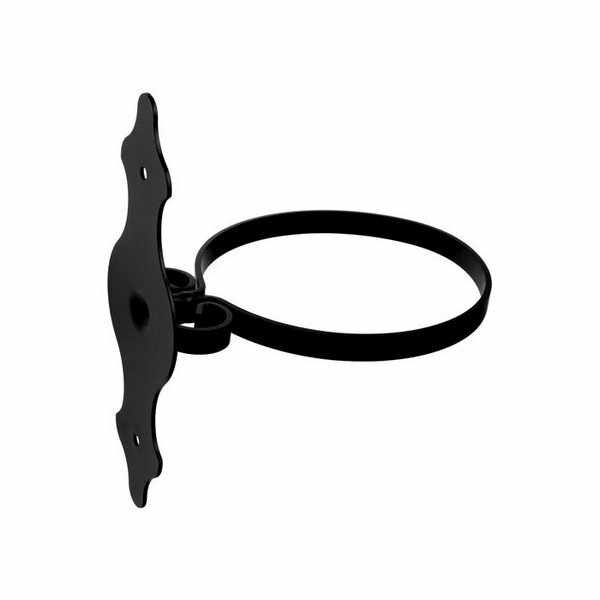 Кронштейн для кашпо мод.13 d12 см, черный - фотография № 2