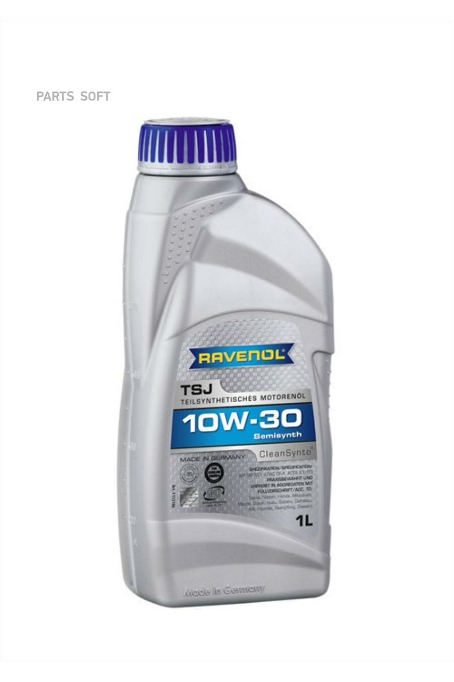 RAVENOL 1112106-001-01-999 Моторное масло RAVENOL TSJ SAE 10W-30 ( 1л) new