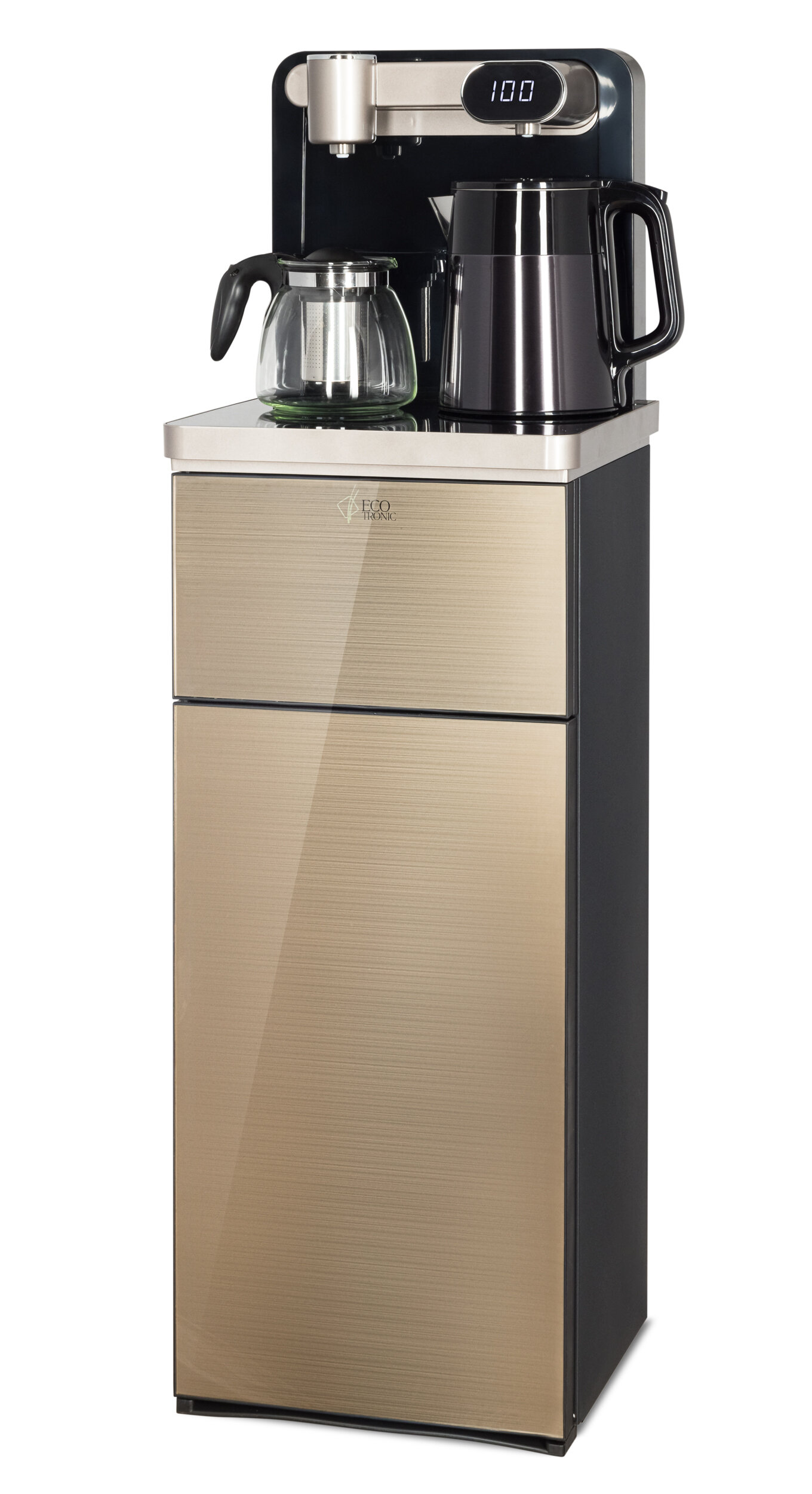 Кулер с чайным столиком Тиабар Ecotronic TB40-LE gold — фото 4