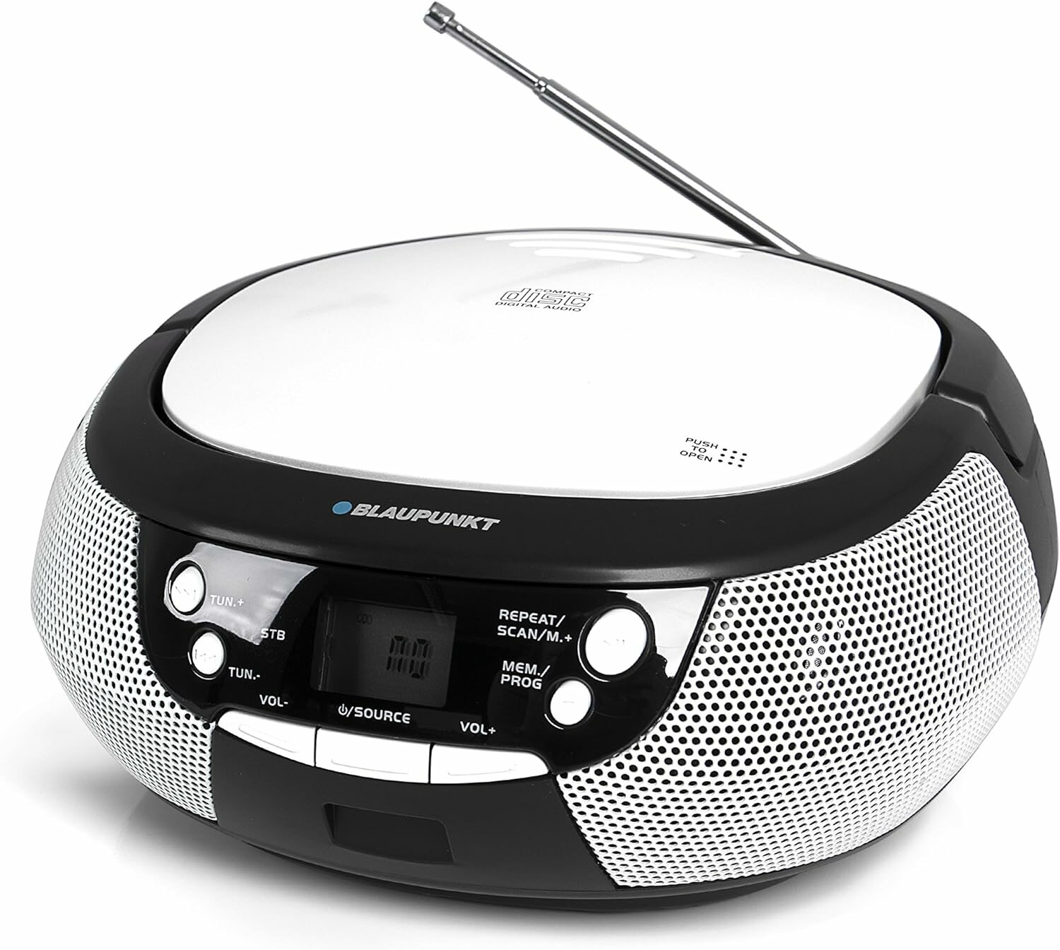 Магнитола Blaupunkt B3PLL Boombox, черный с белым — фото 4