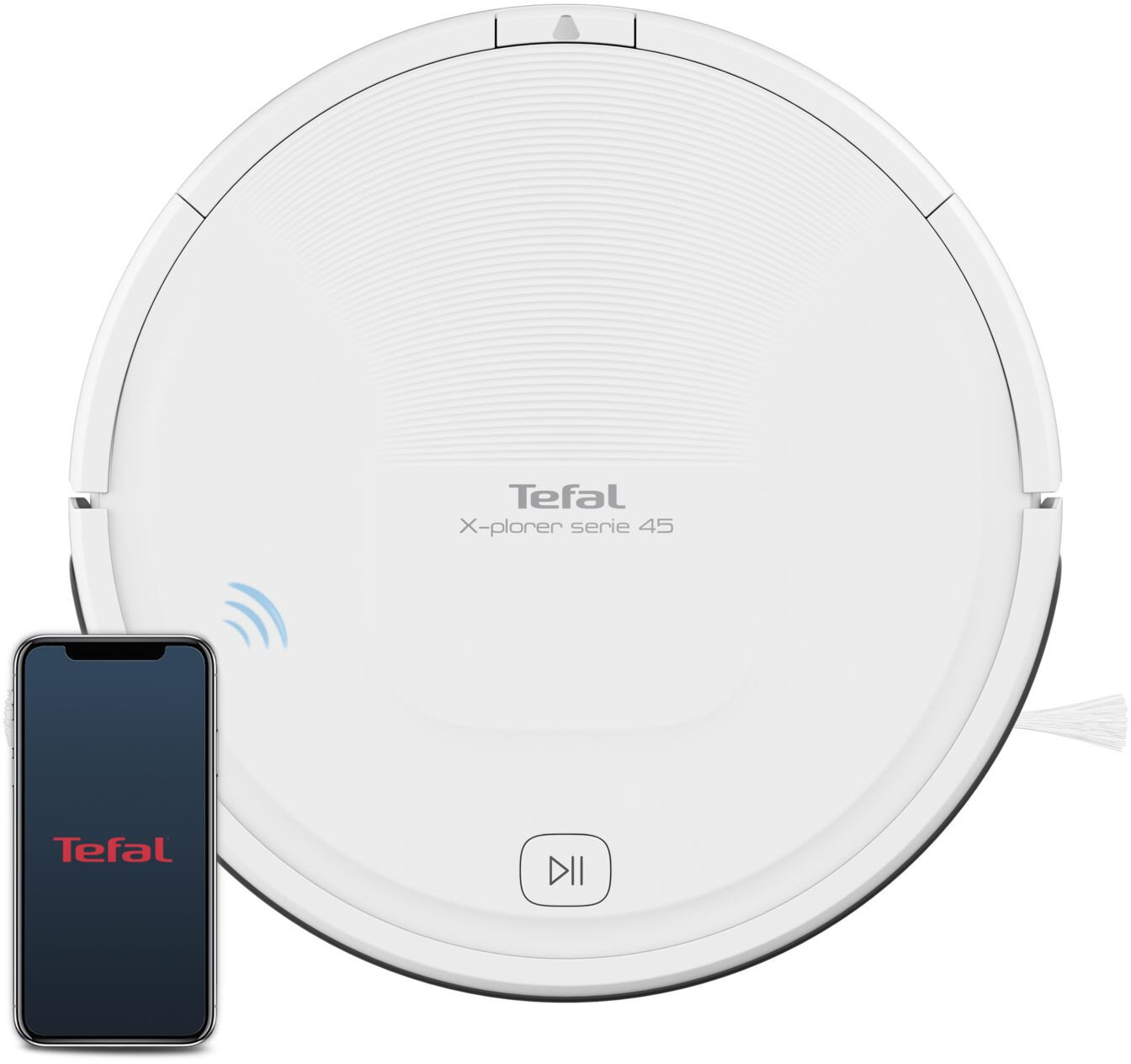 Робот-пылесос Tefal X-Plorer Serie 45 RG8227WH, белый