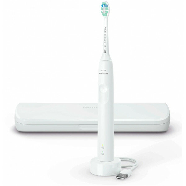 Электрическая зубная щетка Philips Sonicare 3100 HX3673, белый