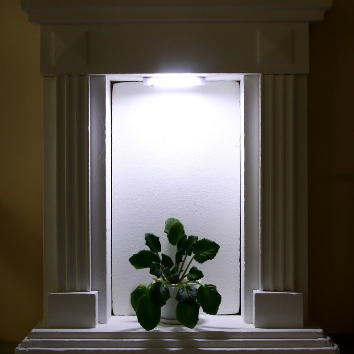 Светильник "Мирбис" LED 3Вт 3ААА белый 18,5х3,5х2см - фотография № 9