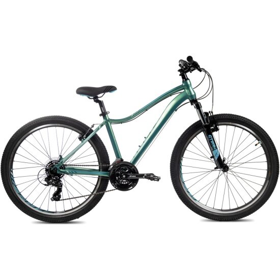 Женский велосипед Aspect горный Oasis (14.5", сине-зеленый)