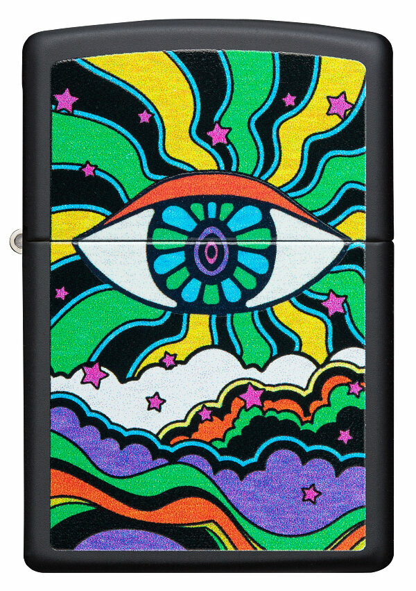Зажигалка ZIPPO Classic - Black Light — фото 4