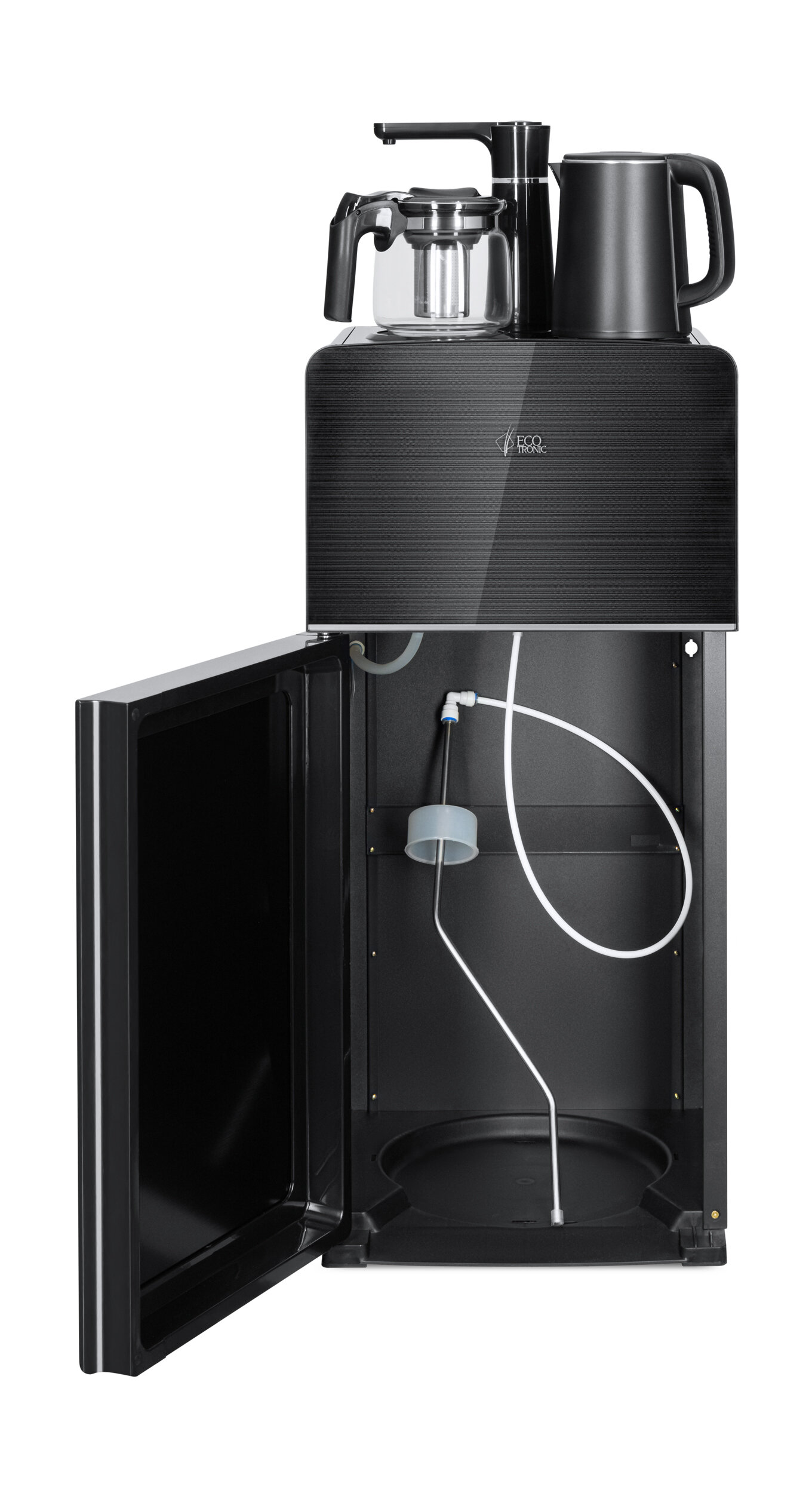 Кулер с чайным столиком Тиабар Ecotronic TB18-LE black — фото 4