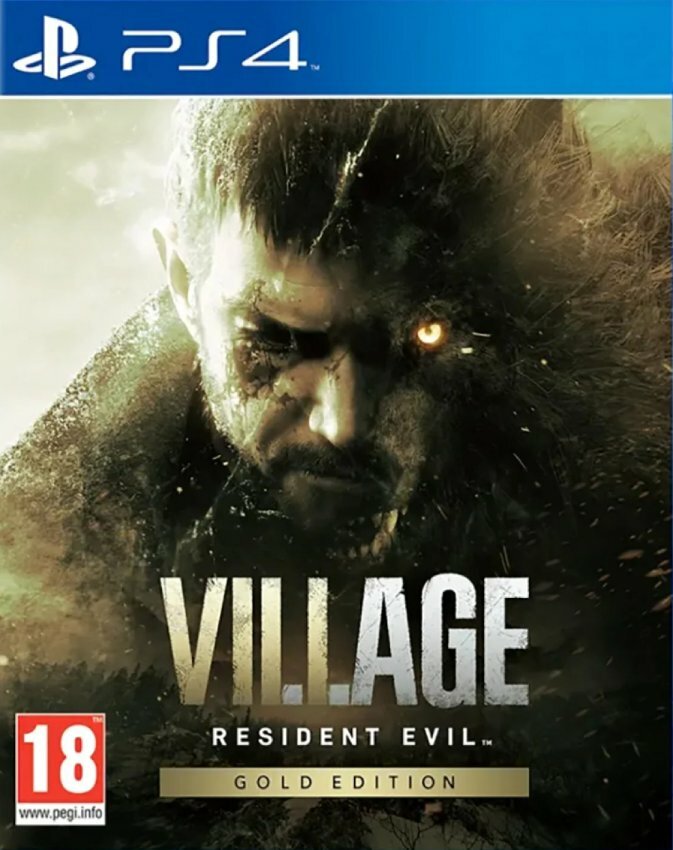 Resident Evil 8 Village Золотое издание (Gold Edition) Русская Версия (PS4/PS5)