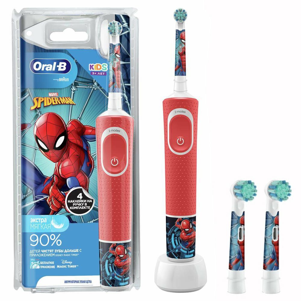 Электрическая щетка Oral-B Vitality Spider-Man 91723889