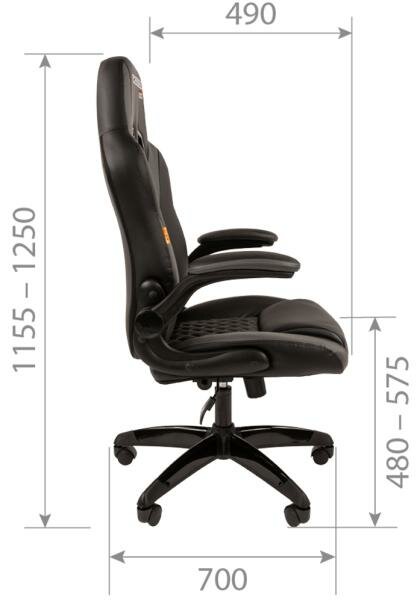 Компьютерное кресло Chairman GAME 15 офисное