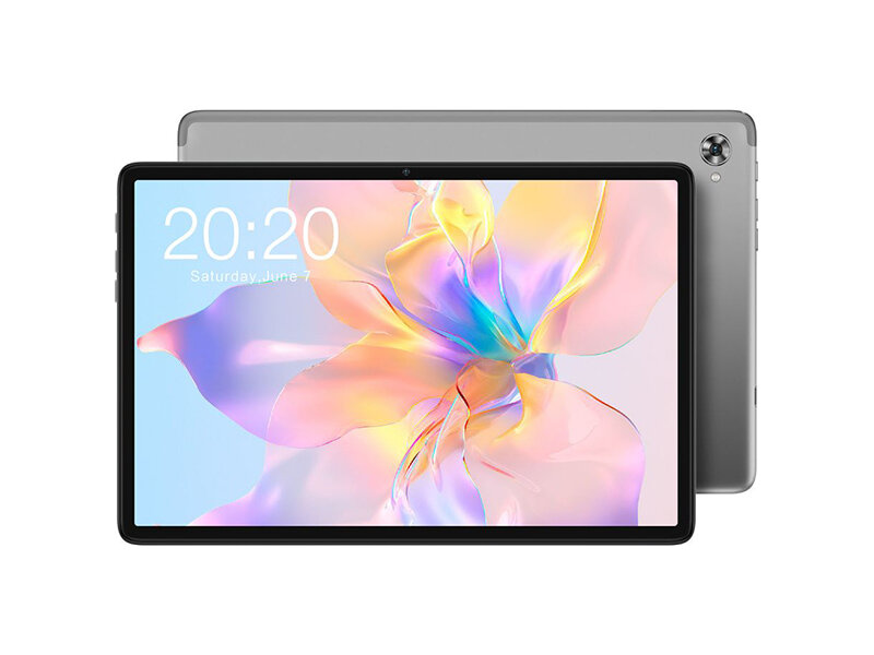 Планшет 10 Teclast P40HD T606 1.6 8C RAM8Gb ROM128Gb 10.1 IPS 1920x1200 3G 4G Android 13 серый 13Mpix 5Mpix BT GPS Wi-Fi Touch microSD 1Tb 6000mAh 8hr