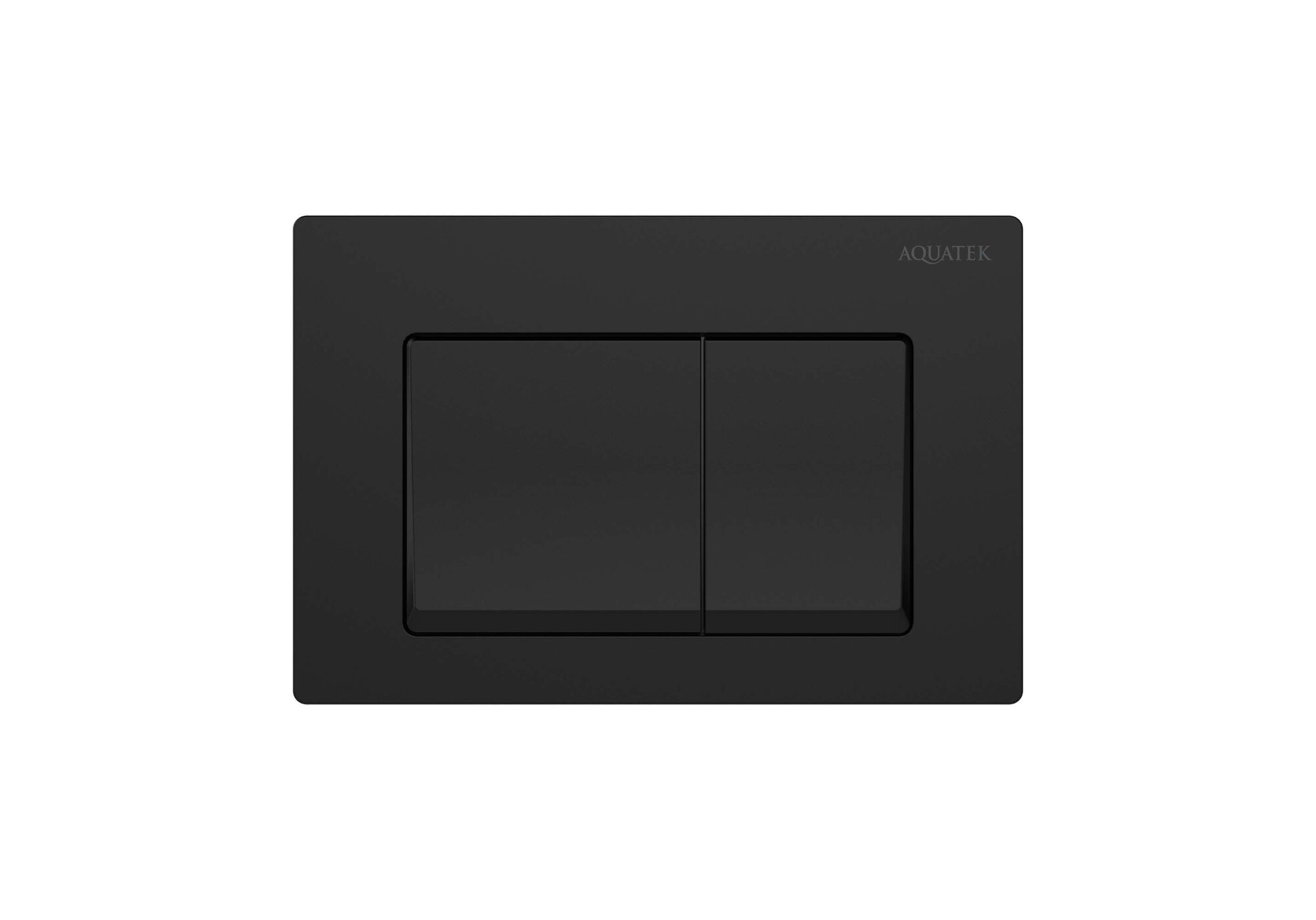 Кнопка смыва Aquatek TDI-0000007 (010D) Черная матовая