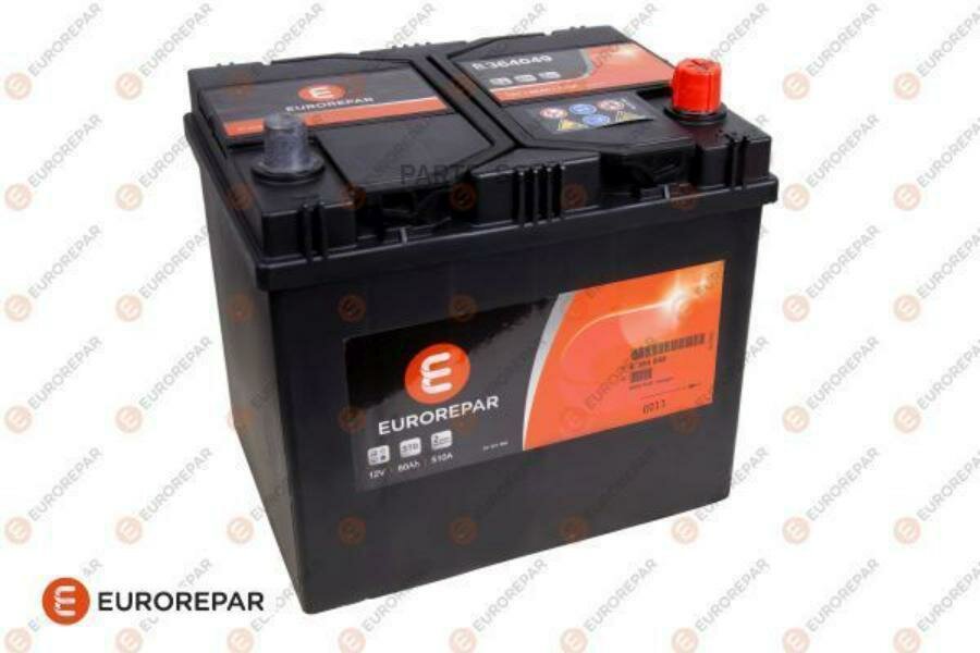 EUROREPAR E364049 Аккумуляторная батарея [12V 60Ah 510A B00]