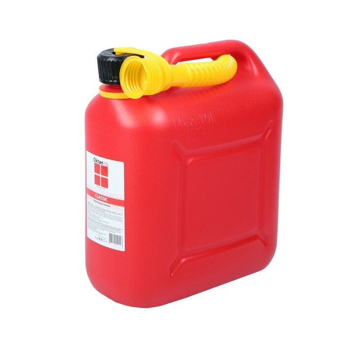 фото Канистра ГСМ Oktan CLASSIK, 10 л, пластиковая, красная