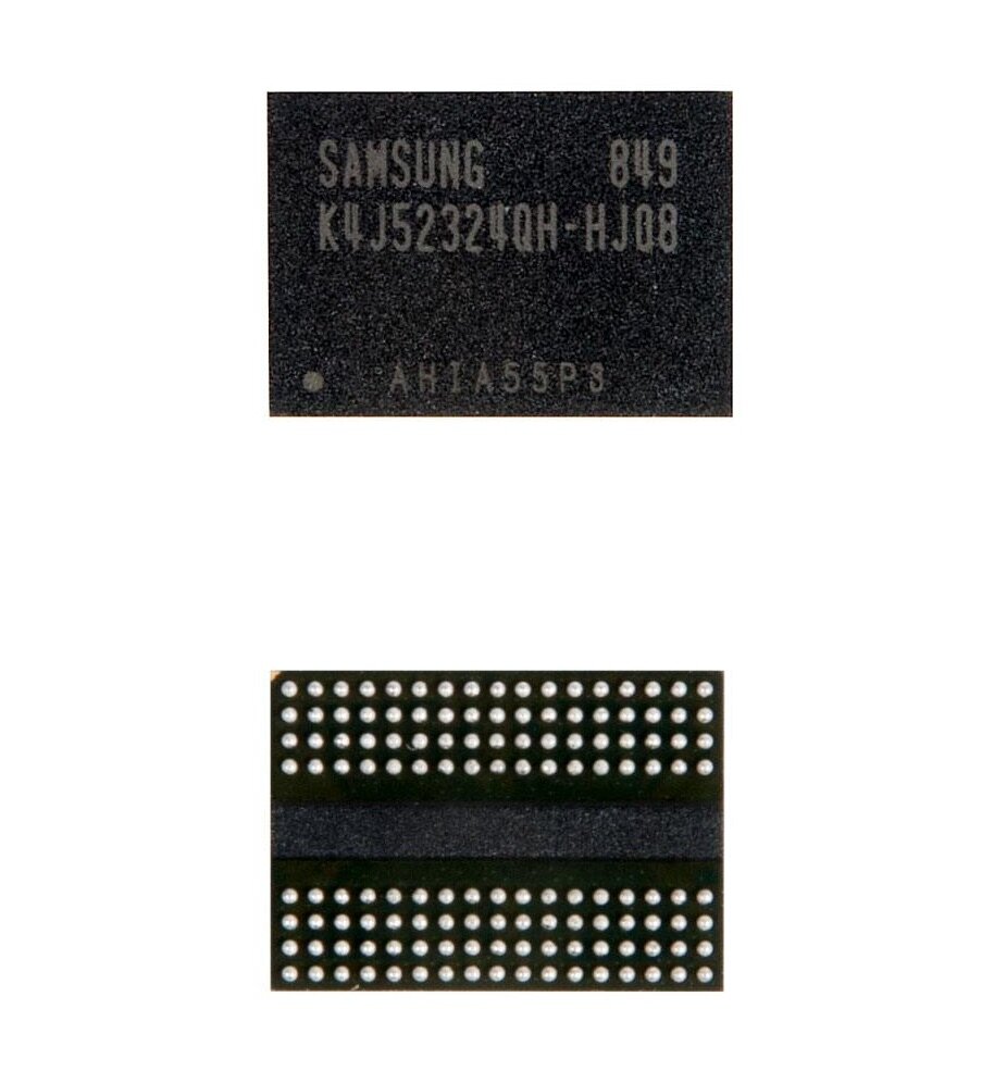 Video memory / Видеопамять SAMSUNG GDDR3 K4J52324QH-HJ08