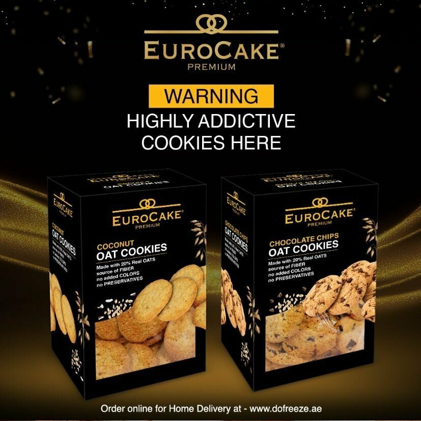 Овсяное печенье EuroCake Premium "Coconut" с кокосовой стружкой нетто 175г,ОАЭ - фотография № 5