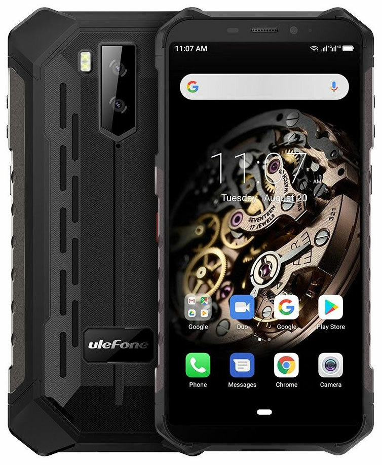 Смартфон Ulefone Armor X5 black/черный