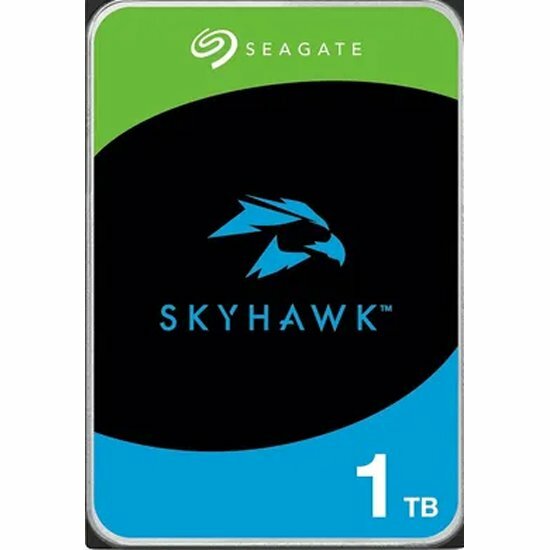 Жесткий диск Seagate 3.5" Video Skyhawk 1TB, SATA-III, 256Mb, 5400rpm (ST1000VX013)