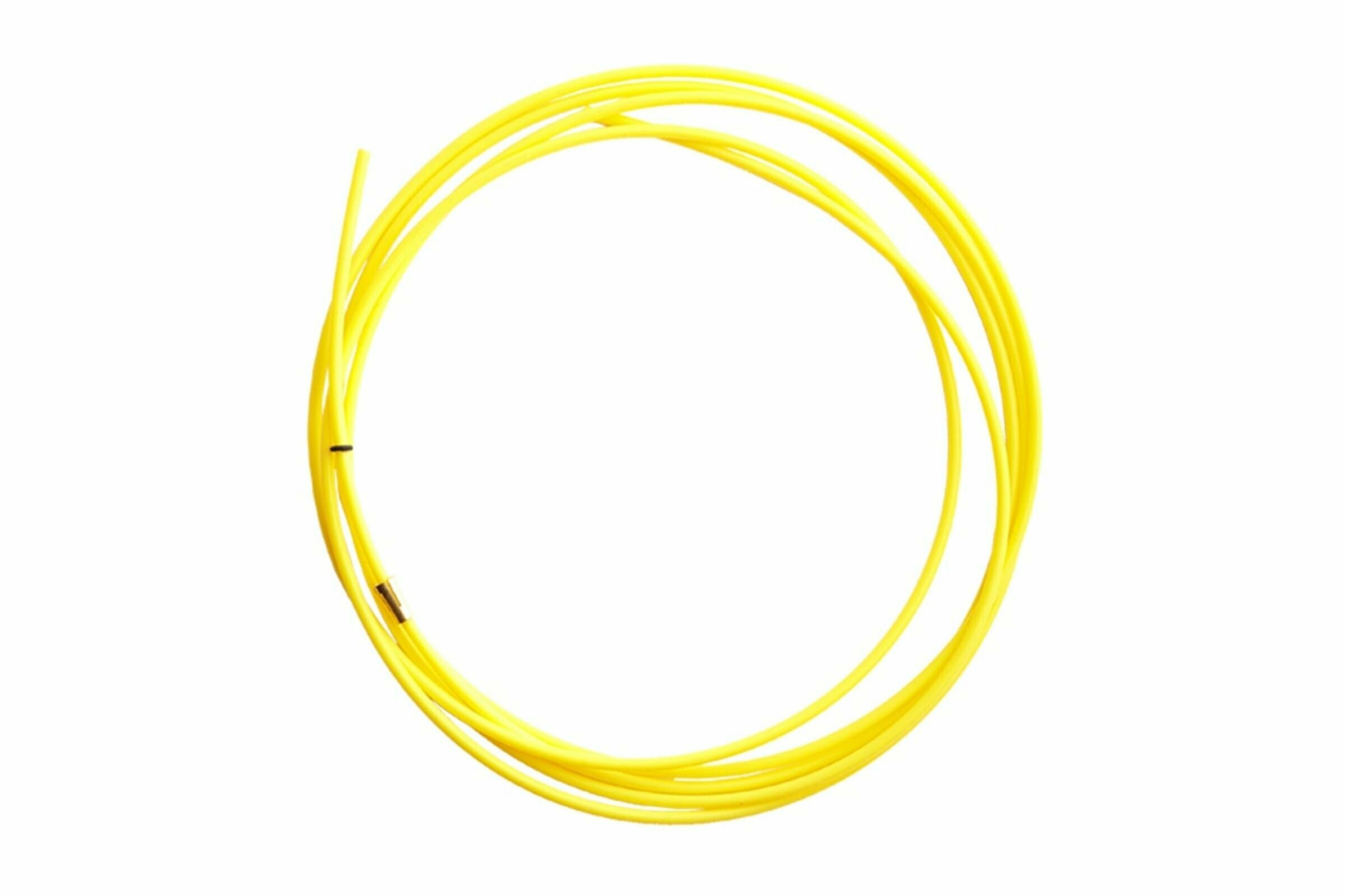 Канал направляющий тефлоновый (d12-16) желтый 55m TOP WELD
