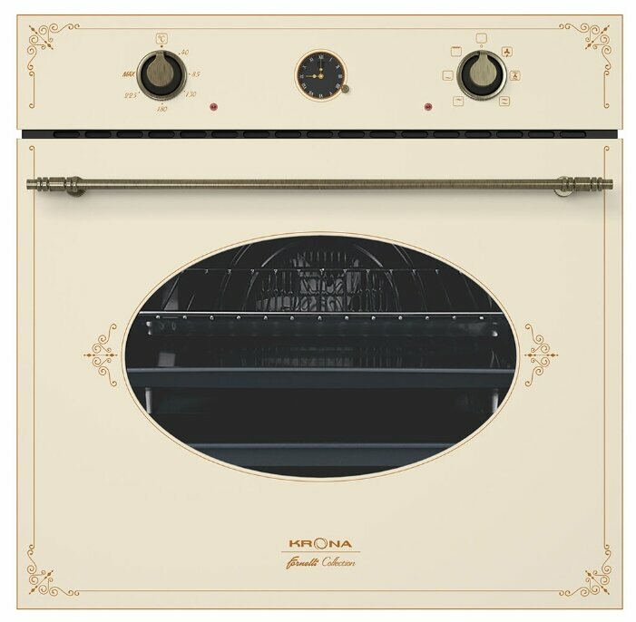 фото Электрический духовой шкаф Krona ATTIMO 60 S черный