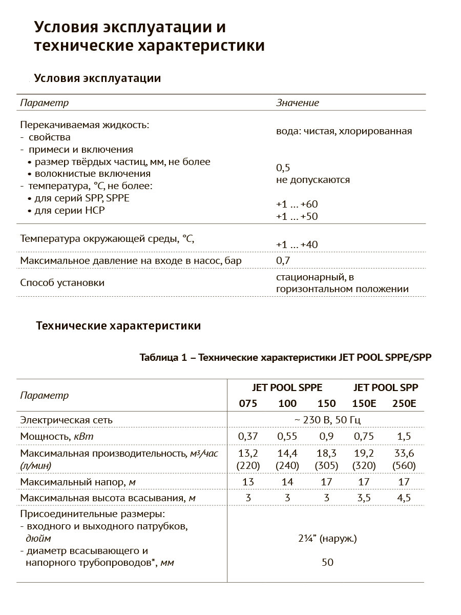 Насос для циркуляции воды в бассейне JET POOL HCP 550, мощность 550 Вт - фотография № 4